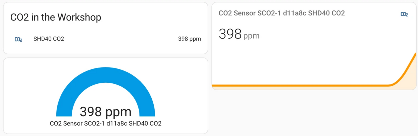 CO2 Sensor SCO2-1 For Home Assistant By Screek (SCD40, ESPHome)