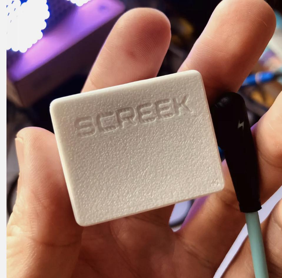 Human Sensor 1U For Home Assistant By SCREEK(Small Size, LD2410C, ESP32-S2)